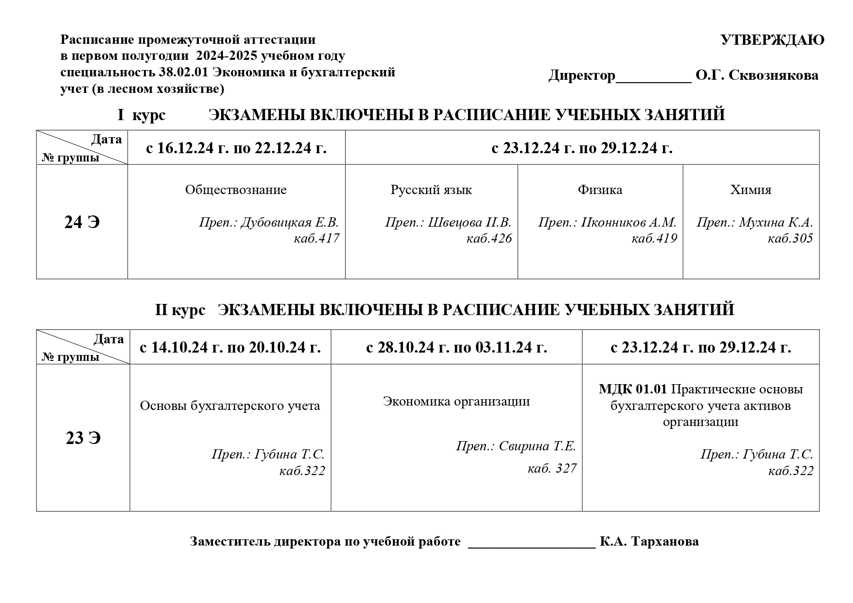 Расписание промежуточной аттестации 24 251 копия page 0005